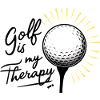 Golf is my therapy