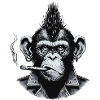 Punk Cigar Chimp