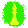 Roi d’échecs éclaboussé 1