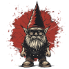 Funny Garden Gnome Rocker