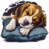 Sleeping Beagle