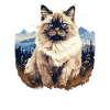 Birman Cat Birma Katze