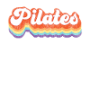 Pilates Instructor Teacher Retro