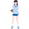 Female Volleyball Player3
