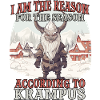 Père Noël démoniaque Kramperl Krampus
