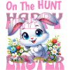 EASTER BUNNY "Happy Easter"