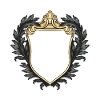 Coat of arms symbol blank