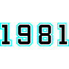 1981 Année Anniversaire