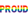 Proud Mom Rainbow