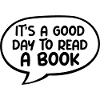 Det är en bra dag att läsa en bokskola Reading Love