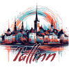 Tallinn Capital Estonia Baltic Gift