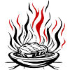 Grill Flame Meat Bbq