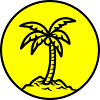 Symbole de Palm Island Été