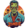 Zombie Comic Illustration