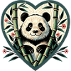 Panda Bear Bamboo