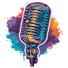 Microphone in retro look