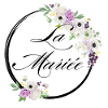 Die lila Blumenbraut - Braut Geschenkidee