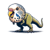 Budgie T-Rex