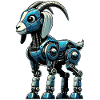 Ziege Roboter, Roboziege, Roboter-Ziege