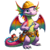 Dragon as a craftsman