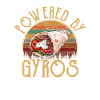 powered by gyros greek Food