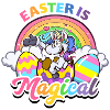 Easter Is Magical Cartoon