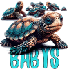 Tortoise Turtles Babies Gift