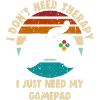 Gamepad Therapy Retro Sunset