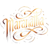 Maranatha Gold Script Swirls