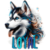 Husky Puppy Cute Loyal Dog Gift