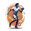 Handball Player Streetwear Iconic Style