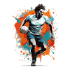 Handball Player Streetwear Iconic Style