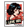 Japan-Western Geisha: "I love you"