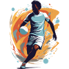 Handball Player Streetwear Iconic Style