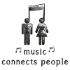 Music Connects People Minimal Statement