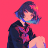 Anime, Schoolgirl, Waifu, Japan