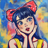 Anime, Retro Waifu, Japan