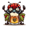 Marienkäfer / Glücksbringer / Punktkäfer / Neujahr