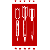 Dartpfeile Symbol Darts Team
