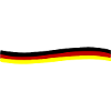 Germany Flag Line