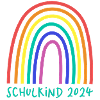 Schulkind 2024 grün