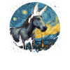 Starry Sky Donkey