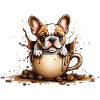 COFFEE FRENCH BULLDOG