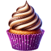 Vanilla and Chocolate Cupcake