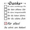 Integrationshielfer Integrationshilfe Danke sagen