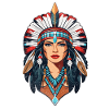 indienne- native americaine - usa