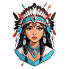 indienne- native americaine - usa