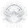 Faith: Silberne Bergkreis-Metall-Design