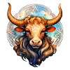 Taurus 1 zodiac art #tshirt