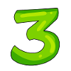 Three - 3 - Number 3 - Number 3